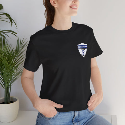 Bella+Canvas Unisex Jersey Short-Sleeve Tee 3001 - Boys Soccer Shield