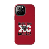 Tough iPhone Cases (Red) - Segerstrom XC Jaguars