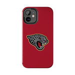 iPhone/Samsung Tough Cases (Red) - Jaguar