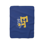 Sherpa Fleece Blanket (Blue) - ET Soundsation