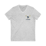 Bella+Canvas Unisex Jersey Short Sleeve V-Neck Tee 3005 - SJH Lacrosse Sticks (Pocket)