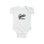 Rabbit Skins Infant Onesy 4424 - Griz Softball