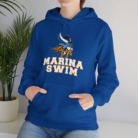 Gildan Unisex Heavy Blend™ Hooded Sweatshirt 18500 - Marina Swim