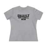 Bella+Canvas Ladies' Premium Tee 6400 - Grizzly Softball Mom