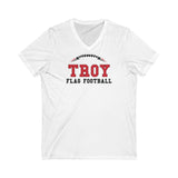 Bella+Canvas Unisex Jersey Short Sleeve V-Neck Tee 3005 - T Flag Football