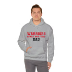 Gildan Unisex Heavy Blend™ Hooded Sweatshirt 18500 - Warriors Track and Field Dad