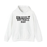 Gildan Unisex Heavy Blend™ Hooded Sweatshirt 18500 - Grizzly Softball Dad