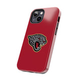 iPhone/Samsung Tough Cases (Red) - Jaguar