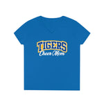 Gildan Ladies' V-Neck T-Shirt 5V00L - Tigers Cheer Mom