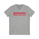 Bella+Canvas Unisex Jersey Short Sleeve V-Neck Tee 3005 - Warriors Track and Field