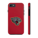 iPhone/Samsung Tough Cases (Red) - Jaguar