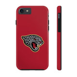 iPhone/Samsung Tough Cases (Red) - Jaguar