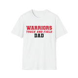 Gildan Unisex Softstyle T-Shirt 64000 - Warriors Track and Field Dad