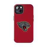 iPhone/Samsung Tough Cases (Red) - Jaguar