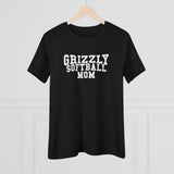 Bella+Canvas Ladies' Premium Tee 6400 - Grizzly Softball Mom