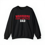 Gildan Unisex Heavy Blend™ Crewneck Sweatshirt 18000 - Warriors Track and Field Dad