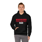 Gildan Unisex Heavy Blend™ Hooded Sweatshirt 18500 - Warriors Track and Field Dad