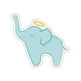 Die-Cut Stickers - FWU Elephant