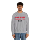 Gildan Unisex Heavy Blend™ Crewneck Sweatshirt 18000 - Warriors Track and Field Dad