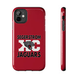 Tough iPhone Cases (Red) - Segerstrom XC Jaguars