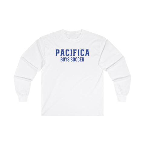 Gildan Ultra Cotton Long Sleeve Tee 2400 - Pacifica Boys Soccer