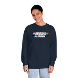 American Apparel Unisex Classic Long Sleeve T-Shirt 1304 - Heroes & Legends