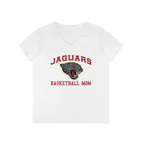 Gildan Ladies' V-Neck T-Shirt 5V00L - Jaguars BB Mom