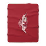 Sherpa Fleece Blanket (Red) - Segerstrom T&F