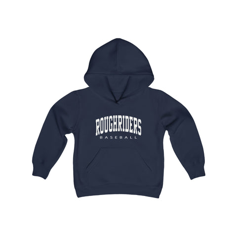 Gildan Youth Hooded Sweatshirt 18500B - RoughrRiders Baseball