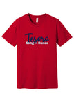 Bella+Canvas Short-Sleeve Tee BC3001 - Tesoro Song & Dance (New)