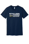 Bella+Canvas Short-Sleeve Tee 3001 - Stallion Lacrosse (Personalize)