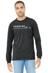 BELLA+CANVAS Unisex Heather CVC Long Sleeve Tee BC3501CVC - FWU Text