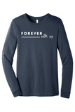 BELLA+CANVAS Unisex Heather CVC Long Sleeve Tee BC3501CVC - FWU Text