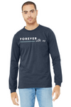 BELLA+CANVAS Unisex Heather CVC Long Sleeve Tee BC3501CVC - FWU Text
