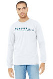 BELLA+CANVAS Unisex Heather CVC Long Sleeve Tee BC3501CVC - FWU Text