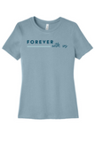 Bella+Canvas Women’s Relaxed Jersey Short Sleeve Tee BC6400 - FWU Text