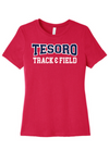 Bella+Canvas Women’s Relaxed Jersey Short Sleeve Tee BC6400 - Tesoro Track & Field