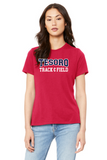 Bella+Canvas Women’s Relaxed Jersey Short Sleeve Tee BC6400 - Tesoro Track & Field