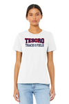 Bella+Canvas Women’s Relaxed Jersey Short Sleeve Tee BC6400 - Tesoro Track & Field