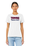 Bella+Canvas Women’s Relaxed Jersey Short Sleeve Tee BC6400 - Tesoro Track & Field