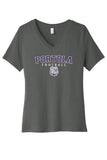 Bella+Canvas Ladies V-Neck BC6405 - Portola Football