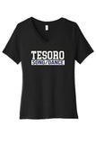 Bella+Canvas Ladies V-Neck BC6405 - Tesoro Song & Dance (New) Song/Dance