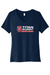 Bella+Canvas Ladies V-Neck BC6405 - Titan Regiment 2025