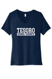 Bella+Canvas Ladies V-Neck BC6405 - Tesoro Song & Dance (New) Song/Dance