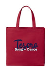 Port Authority Cotton Canvas Tote BG424 - Tesoro Song & Dance (New)