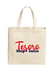 Port Authority Cotton Canvas Tote BG424 - Tesoro Song & Dance (New)