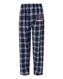 Boxercraft Flannel Pajama Pants - YL Lacrosse