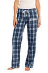 District Flannel Plaid Pajama Pants (Navy) - Stallion Lacrosse