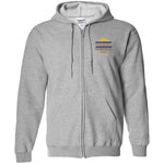 Gildan Zip Up Hooded Sweatshirt 18600 - Valencia BB Dad