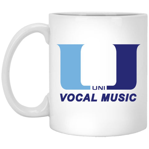 White Mug 11oz - Uni Vocal Music